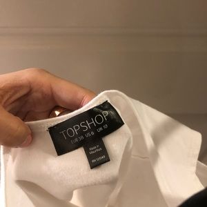 Tops - White lace up bodysuit! Tops - White lace up bodysuit!